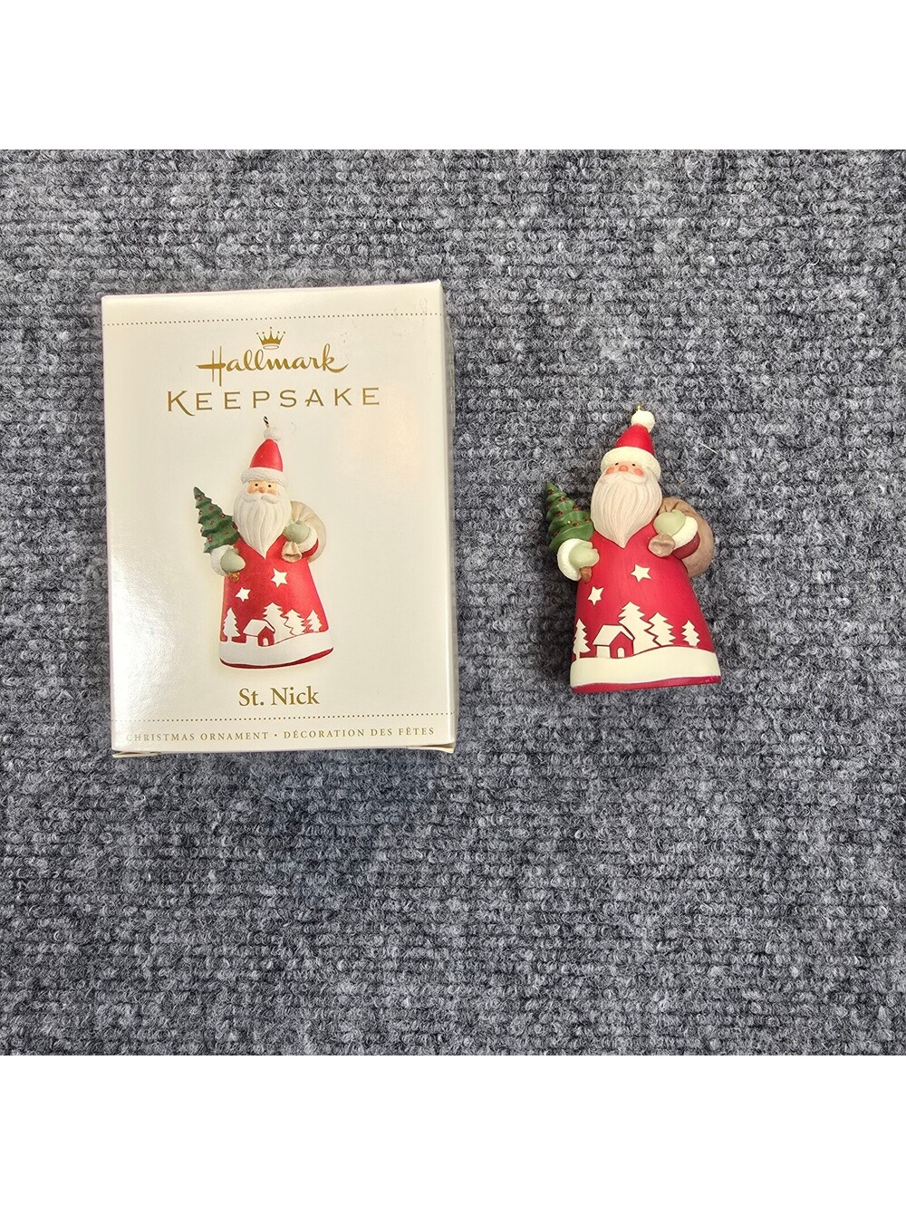 Hallmark Keepsake St. Nick 2006 Santa Ornament Original Box PR3945